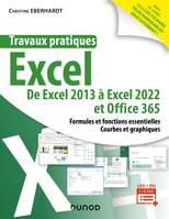 Travaux pratiques - Excel, De Excel 2013 à Excel 2022 et Office 365