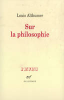 Sur la philosophie