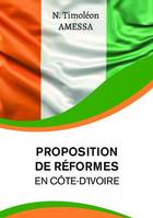 Proposition de réformes  en Côte d'Ivoire
