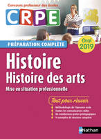 Histoire - Histoire des arts - Oral 2019 - Préparation complète - CRPE, Format : ePub 3