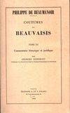 Coutumes de Beauvaisis. Tome III : Commentaire historique et juridique, par G. HUBRECHT., Volume 3, Commentaire historique et juridique