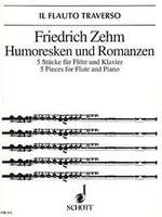 Humoresken und Romanzen, Five Pieces. flute and piano.