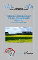 Dynamiques de développement et enjeux de gouvernance territoriale, Espaces ruraux / espaces urbains