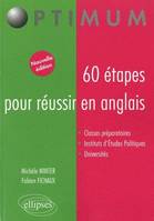 60 étapes pour réussir en anglais - nouvelle édition