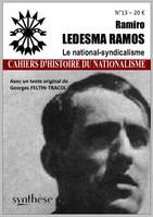 Ramiro Ledesma Ramos, Le national-syndicalisme