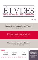 Etudes : La politique étrangère de Trump, n°4247 - mars 2018