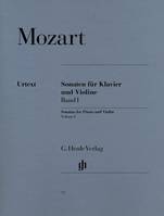 Violin Sonatas - Volume 1, (Kurfürstin) Urtextausgabe mit einer bezeichneten und einer unbezeichneten Streicherstimme