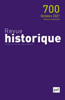 Revue historique, 2021 - 700