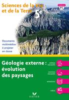 SVT 5e Géologie externe : évolution des paysages - Cédérom PC