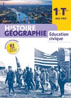 Histoire Géographie 1re-Terminale Bac Pro - Livre élève grand format - Ed. 2014