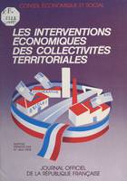 Les Interventions économiques des collectivités territoriales