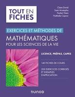 Mathématiques pour les sciences de la vie, Exercices et méthodes