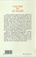 AUTRE ET LE SACRE (L'), Surréalisme, cinéma, ethnologie