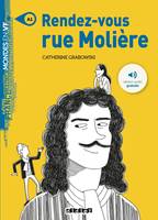 Mondes en VF - Rendez-vous rue Molière - Niv. A1 - Livre + mp3