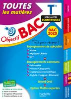 Objectif Bac 2023 - Term Spécialités scientifiques Toutes les matières