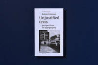 Unjustified texts, perspectives on typography