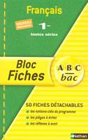 BLOC FICHES ABC BAC FRANCAIS 1RES TOUTES SERIES N11