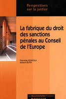 La fabrique du droit des sanctions pénales au Conseil de l'Europe