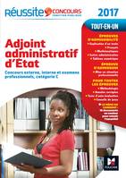 Concours Adjoint Administratif d'Etat - Tout-en-un - Réussite Concours Nº5 - 2017