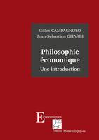 Philosophie économique, Une introduction