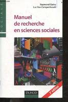 Manuel de recherche en sciences sociales - 3ème édition