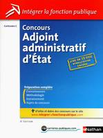 Concours adjoint administratif d'Etat / catégorie C, catégorie C