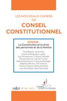 Les nouveaux cahiers du Conseil constitutionnel n°39, Cahiers du Conseil Constitutionnel