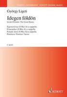 Igeden földön, (Far from home). female choir or children's choir (SMezA). Partition de chœur.