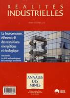 La bioéconomie, élément clé des transitions énergétique et écologique