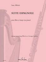 Suite espagnole, Flûte et harpe (ou piano)