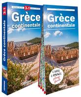 Grèce continentale (guide 3en1)