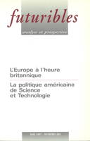 Futuribles 220, mai 1997. L'Europe à l'heure britannique, La politique américaine de science et technologie