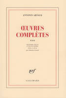 Oeuvres complètes., XXVI, Histoire vécue d'Artaud-Mômo, Œuvres complètes (Tome 26), tête à tête