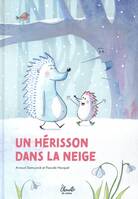 Un hérisson dans la neige