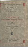 Barrages (2). Calcul des barrages poids à profil triangulaire, Pratique du calcul-abaques relatifs au cas où n = 0,05