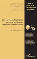 Genre et manuels scolaires dans une perspective comparative internationale