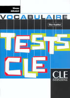 Tests vocabulaire debutant, Livre