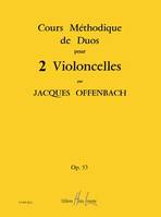 Cours méthodique de duos pour deux violoncelles Op.53, 2 violoncelles