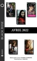 Pack mensuel Black Rose - 10 romans + 1 gratuit (Avril 2022)