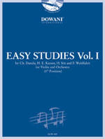 Easy Studies Vol. 1 (1st Position), for Violin and Orchestra