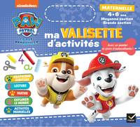 Ma valisette d'activités Maternelle MS et GS Pat'Patrouille - 4-5 ans, Pour apprendre en s'amusant