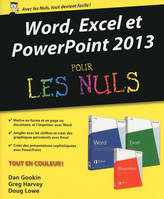 Word, Excel et Powerpoint 2013 pour les nuls