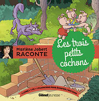 Les trois petits cochons, d'après Charles Perrault - Livre CD