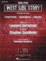 West Side Story, Suite. violin and piano.