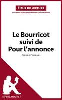 Le Bourricot suivi de Pour l'annonce de Pierre Gripari (Fiche de lecture), Analyse complète et résumé détaillé de l'oeuvre