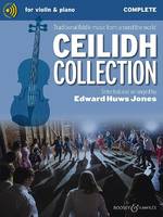 Ceilidh Collection, Traditional fiddle music from around the world. violin (2 violins) and piano, guitar ad libitum.