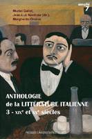 Anthologie de la littérature italienne, 3. xixe et xxe siècles