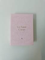Saint Coran - Bilingue (arabe,franCais) - Poche (10x14) - rose clair - dorure