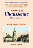 Paroisse de Chaussenac - notice historique, notice historique