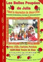 LIVRE LES BELLES POUPEES DE JULIA FETENT LA RESURRECTION DE JESUS-CHRIST